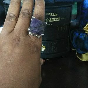 Purple Square Ring